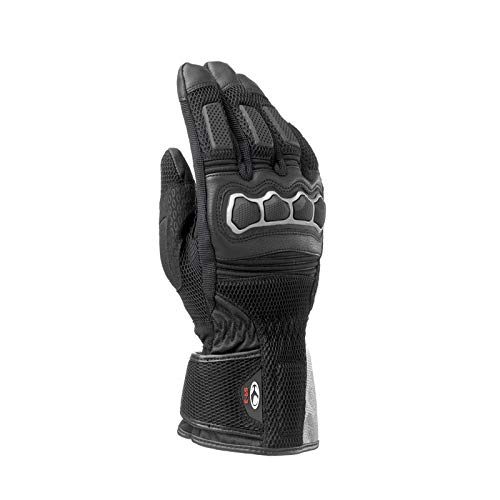 Clover SR-3 Handschuh Sommer lang, schwarz/grau, Größe S von Clover