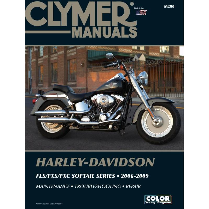 2006-2009 Harley Softail FLX / FXS / FXC Clymer Reparaturhandbuch von Clymer