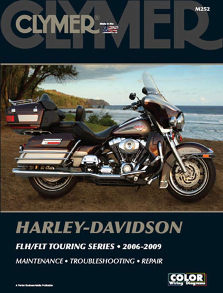 Harley-Davidson Road King, Electra Glide & Screaming Eagle (2006-2009) Clymer Repair Manual (Clymer Manuals: Motorcycle Repair) von Clymer