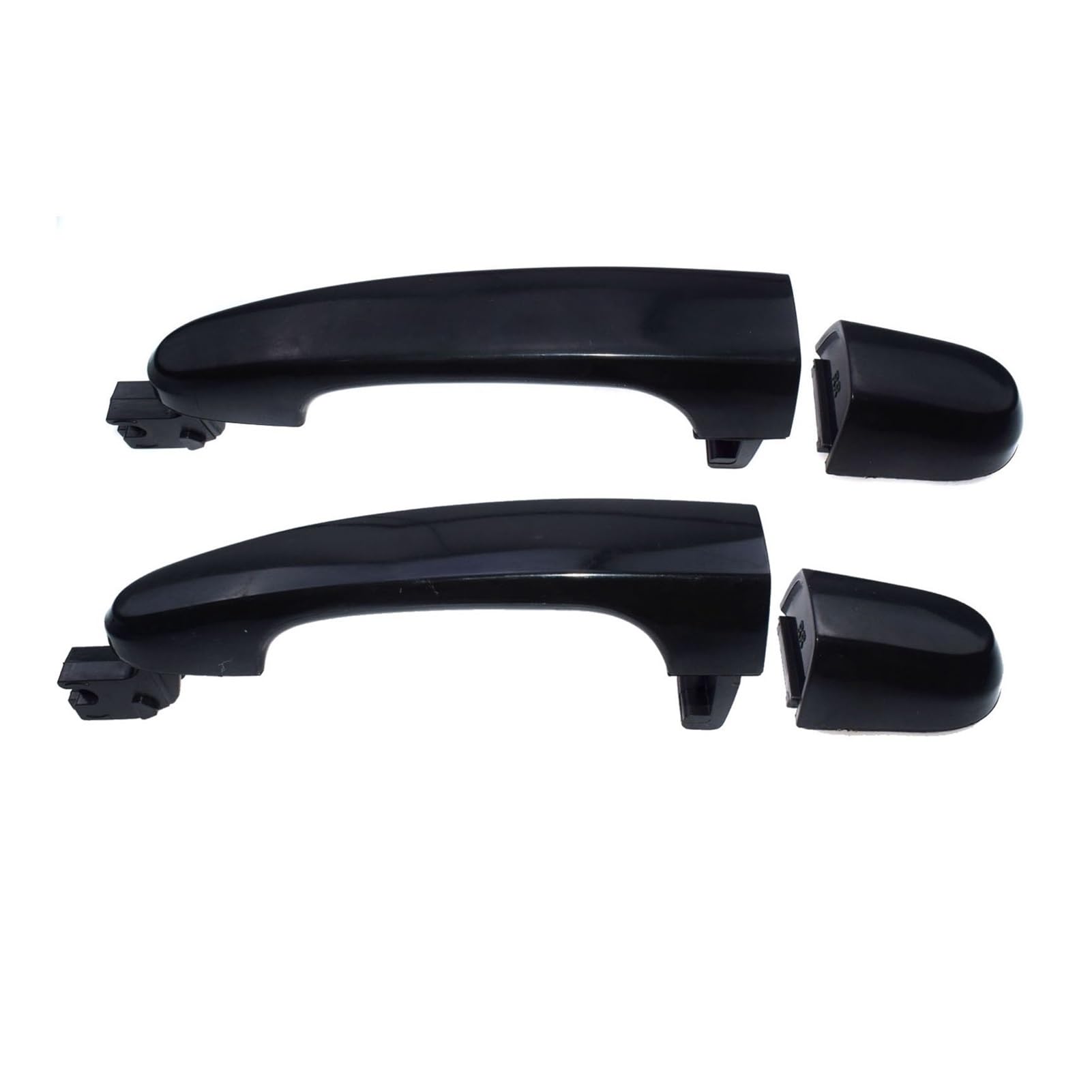 Clynex 1PC 2PCS 4PCS Außentürgriffe Vorne Hinten Links Rechts, for Kia, sportage 2005 2006 2007 2008 2009 2010 82651-1F000 82661-1F000 Abdeckung für Außentürgriffe(Rear Pair) von Clynex