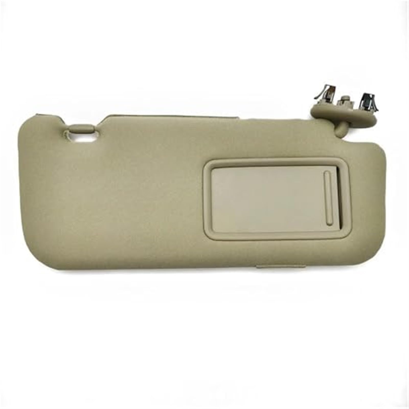 Clynex 1PC Auto-Innensonnenblende mit Spiegel, for Toyota, for Auris, for Corolla, 2007-2013 Beige Auto-Sonnenblende(Beige Left) von Clynex