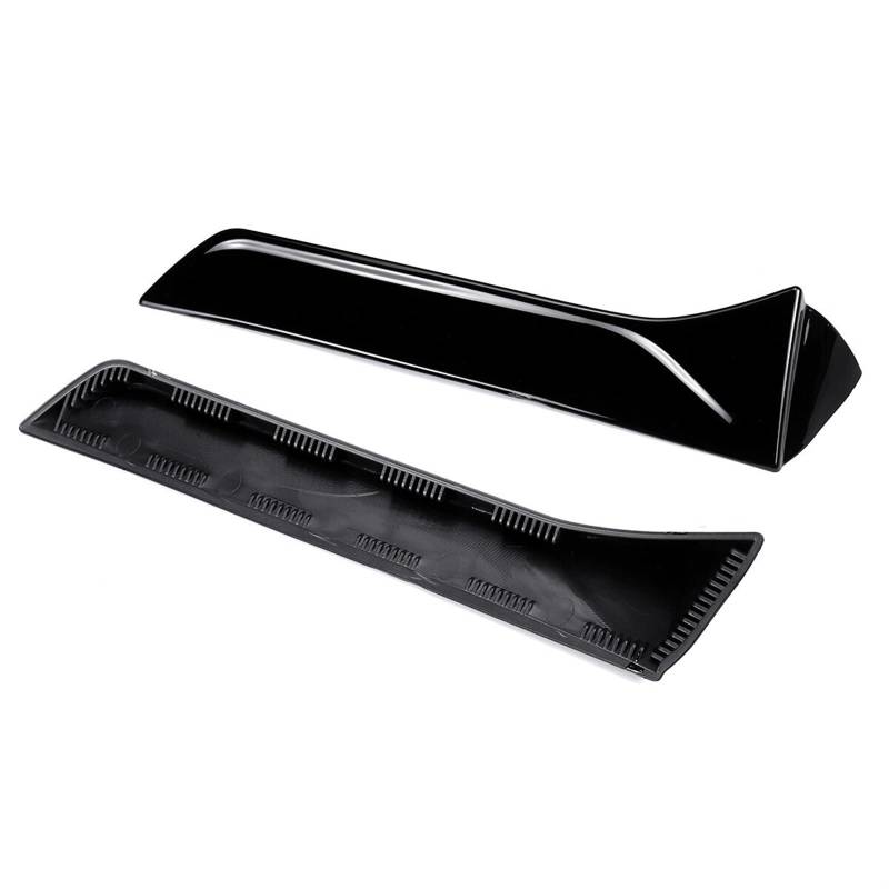 Clynex 2 Stück Auto-Fensterverkleidung, Lippenspoiler, for Seat, for Leon 5F FR 2013–2021, hinterer Dachflügel, Seitenkante, Heckklappe, vertikaler Heckspoiler von Clynex