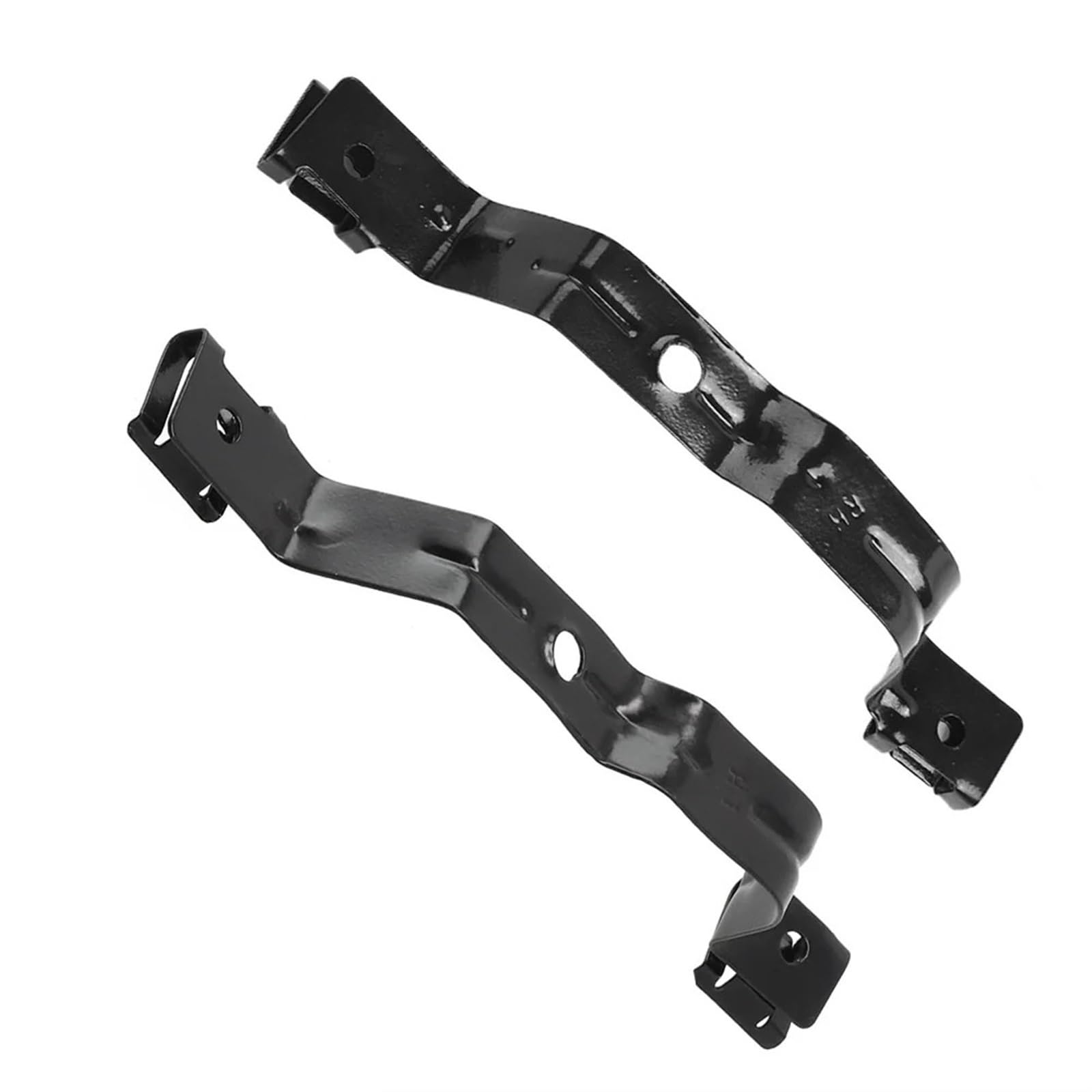 Clynex 2 Stück Links + rechts Auto-Frontstoßstange Kotflügel-Verbindungshalterung 1104540-00-B 1104541-00, for Tesla, Modell 3 2017–22 Auto-Zubehör Auto-Stoßstangenhalterung(Black) von Clynex