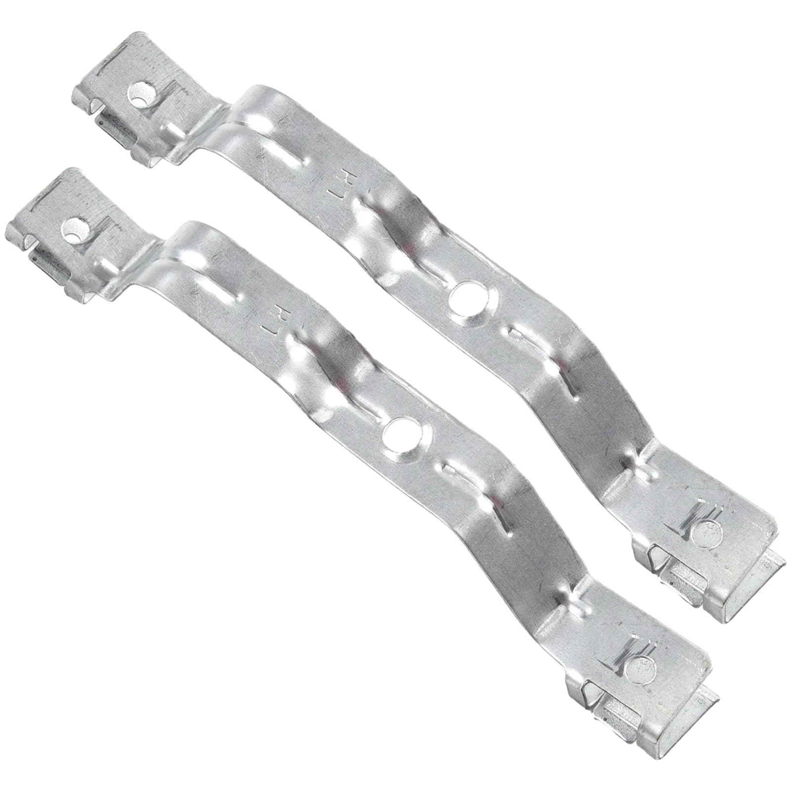 Clynex 2 Stück Links + rechts Auto-Frontstoßstange Kotflügel-Verbindungshalterung 1104540-00-B 1104541-00, for Tesla, Modell 3 2017–22 Auto-Zubehör Auto-Stoßstangenhalterung(Silver) von Clynex