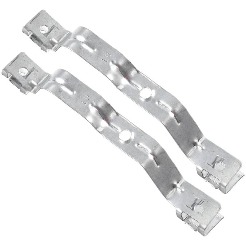 Clynex 2 Stück Links + rechts Auto-Frontstoßstange Kotflügel-Verbindungshalterung 1104540-00-B 1104541-00, for Tesla, Modell 3 2017–22 Auto-Zubehör Auto-Stoßstangenhalterung(Silver) von Clynex