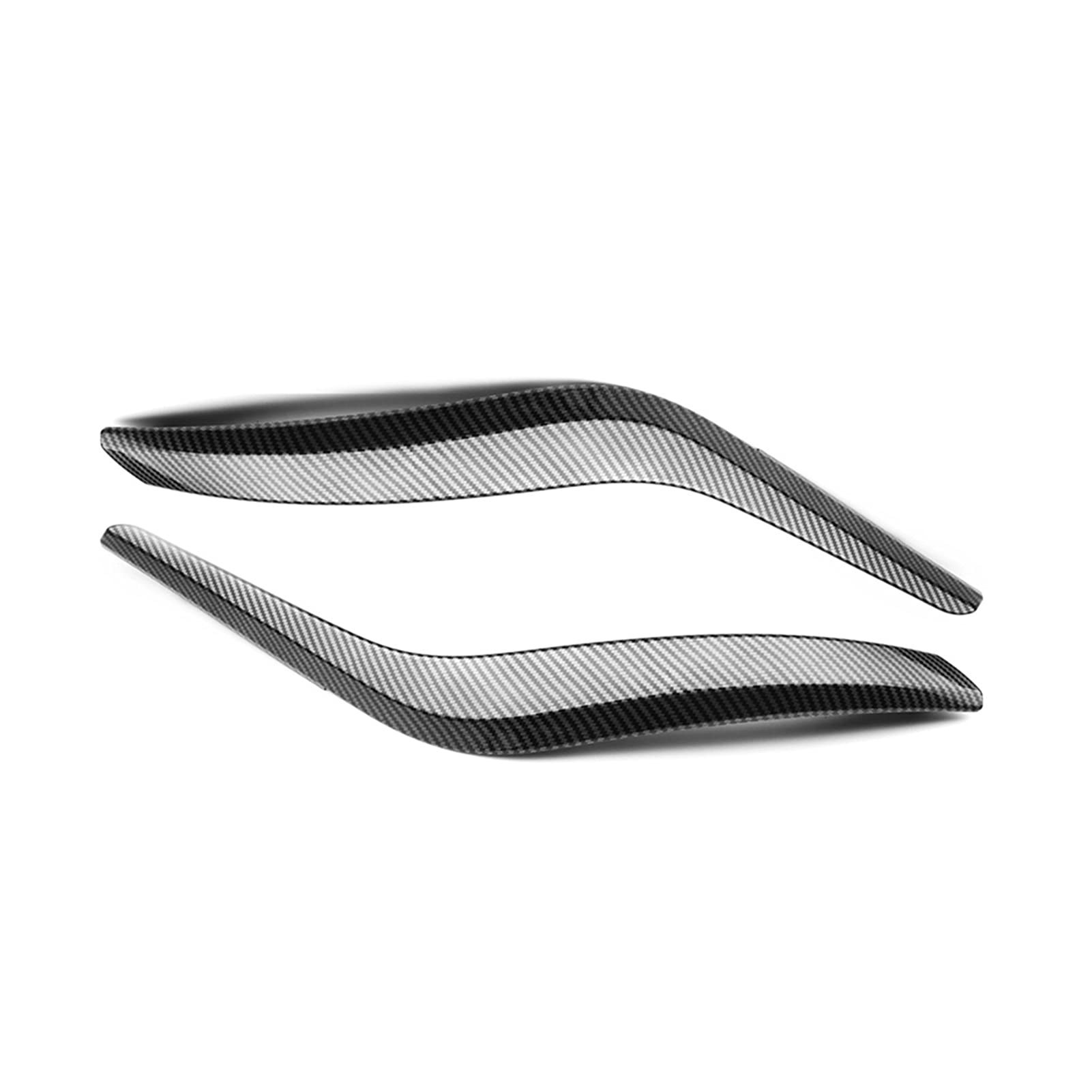 Clynex 2 Stücke Auto Innentürverkleidung Griff Pull Trim Abdeckung ABS Kunststoff, for, for E84 X1 2010 2011 2012 2013 2014 2015 2016 Auto-Innentürgriff(Carbon Fiber Style) von Clynex