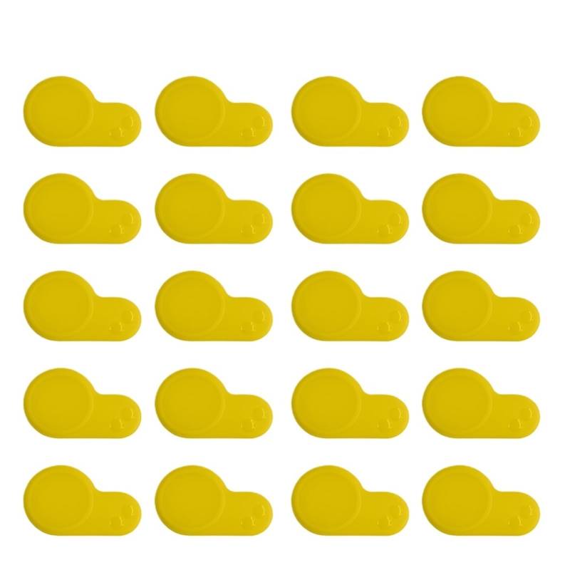 Clynex 20PC Silikonabdeckung, for Kugoo, for M4 Kaboo Elektroroller LCD-Display, wasserdichte transparente Schutzkappe, Instrumenten-Armaturenbrett Elektroroller-Display(20pcs-01) von Clynex