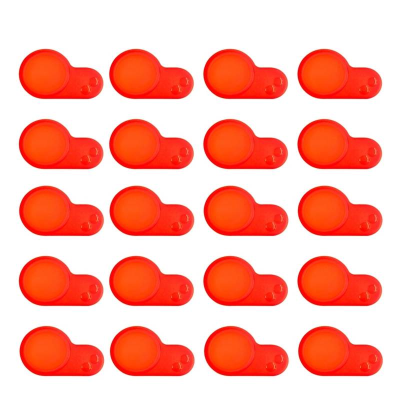 Clynex 20PC Silikonabdeckung, for Kugoo, for M4 Kaboo Elektroroller LCD-Display, wasserdichte transparente Schutzkappe, Instrumenten-Armaturenbrett Elektroroller-Display(20pcs-02) von Clynex