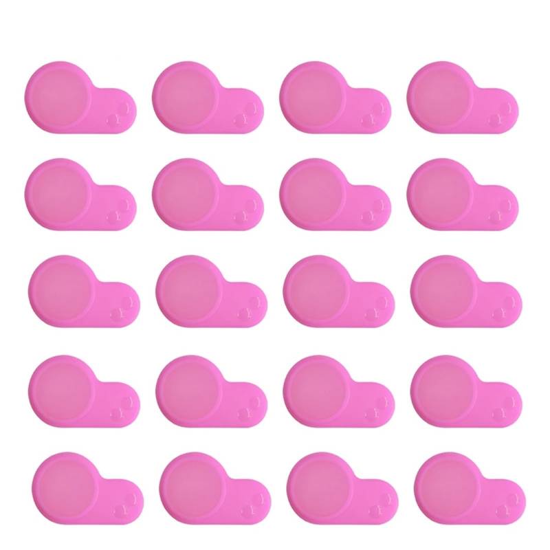 Clynex 20PC Silikonabdeckung, for Kugoo, for M4 Kaboo Elektroroller LCD-Display, wasserdichte transparente Schutzkappe, Instrumenten-Armaturenbrett Elektroroller-Display(20pcs-05) von Clynex