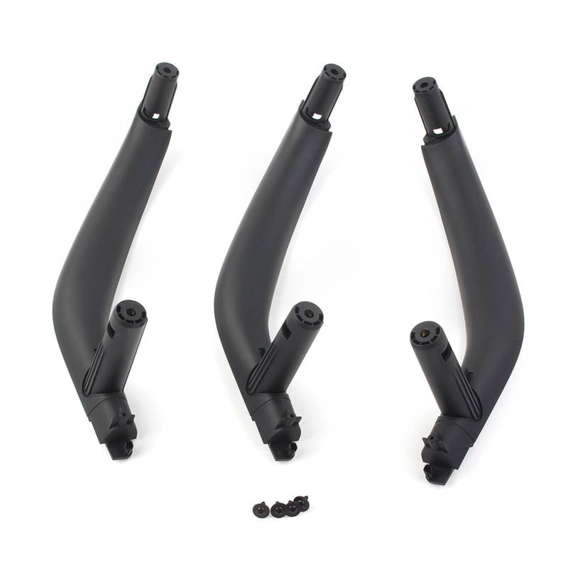 Clynex 3 Teile/Satz RHD Schwarz Auto ABS Innen Innen Tür Pull Griff Trim Abdeckung, for, for X5 X6 F15 F16 2014 2015 2016 2017 2018 Auto-Innentürgriff von Clynex