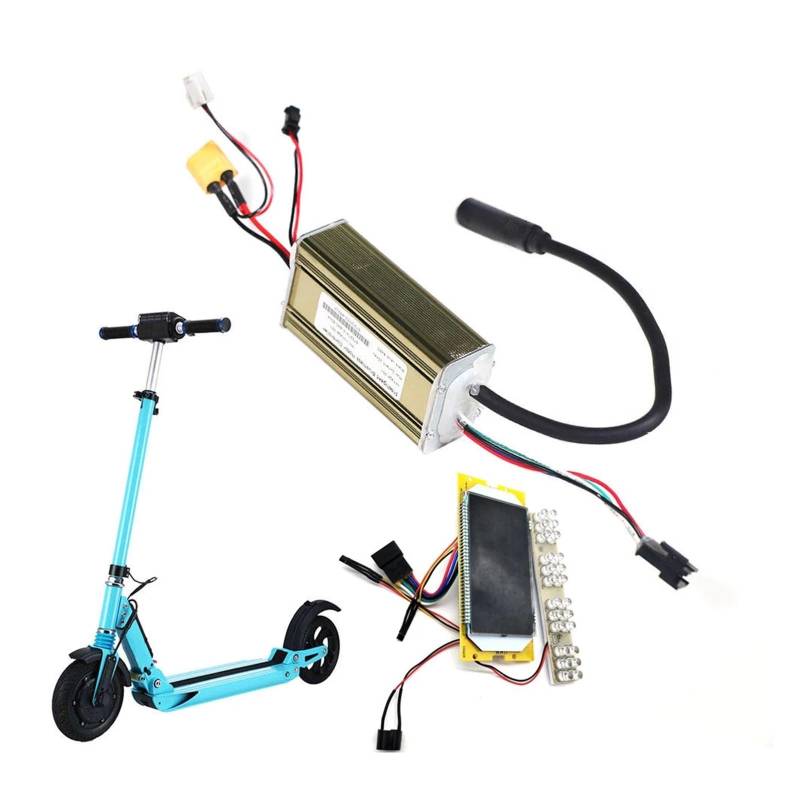 Clynex 36V Motherboard Controller Fahrer Skateboard Zubehör Ersatz Bildschirm, for Kugoo, for S1 S2 S3 Elektrische Roller Teile Elektroroller-Display(1 Set) von Clynex