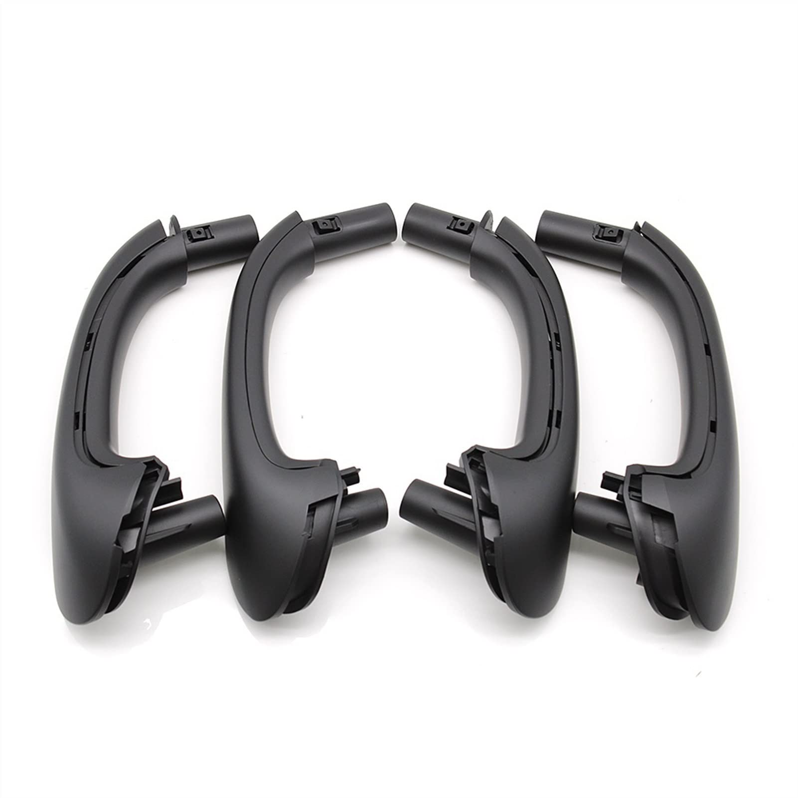 Clynex 4 Stück Auto vorne Links rechts Innentürgriff-Set Ersatz, for Mercedes-Benz, for W203 C-Klasse Limousine 2000–2007 Auto-Innentürgriff(Black 4pcs Set) von Clynex
