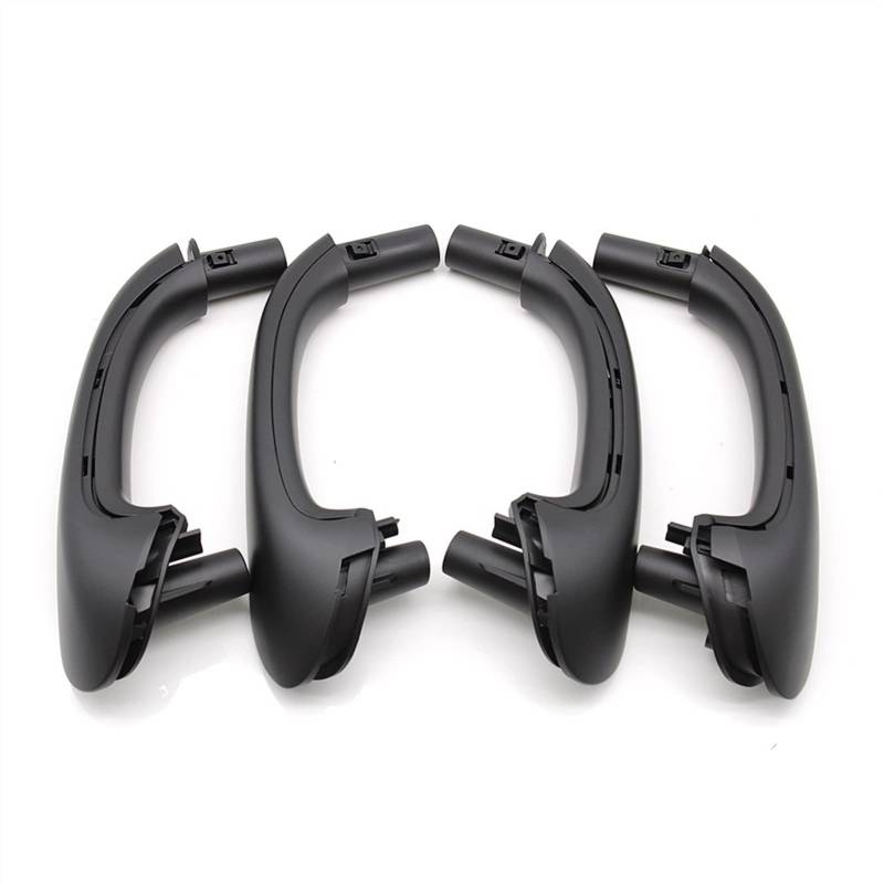 Clynex 4 Stück Auto vorne Links rechts Innentürgriff-Set Ersatz, for Mercedes-Benz, for W203 C-Klasse Limousine 2000–2007 Auto-Innentürgriff(Black 4pcs Set) von Clynex