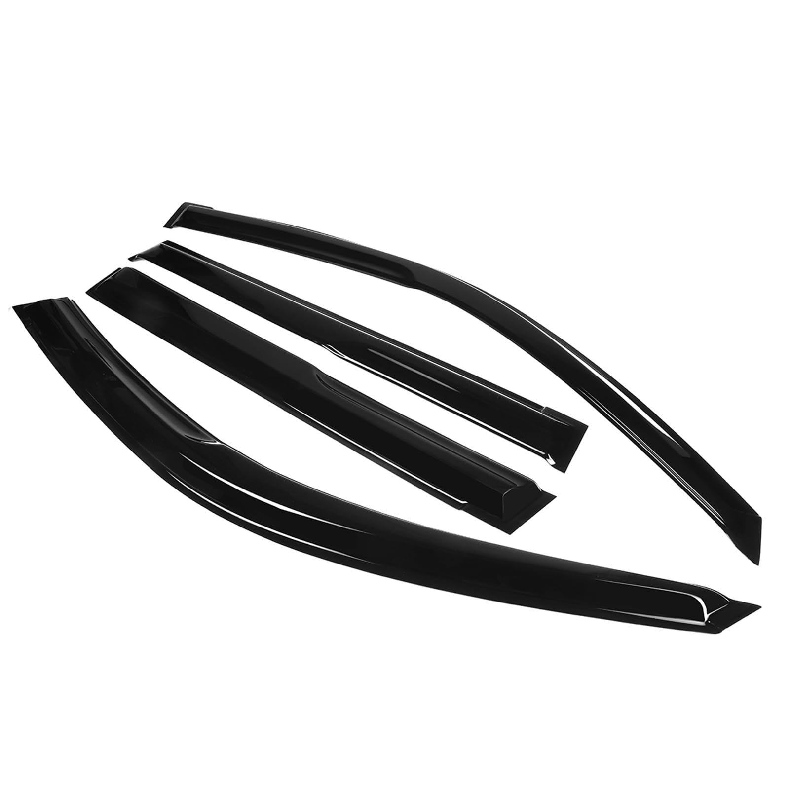 Clynex 4 Stück Seitenfensterabweiser, Schwarze Fenstervisier, Regen-Sonnenschutz, for Landcruiser Prado 120 Serie 2003–2009 Clynex 4 Stück Seitenfensterabweiser, Schwarze Fenstervisier, Regen-Sonnenschutz, for Landcruiser Prado 120 Serie 2003–2009 von Clynex