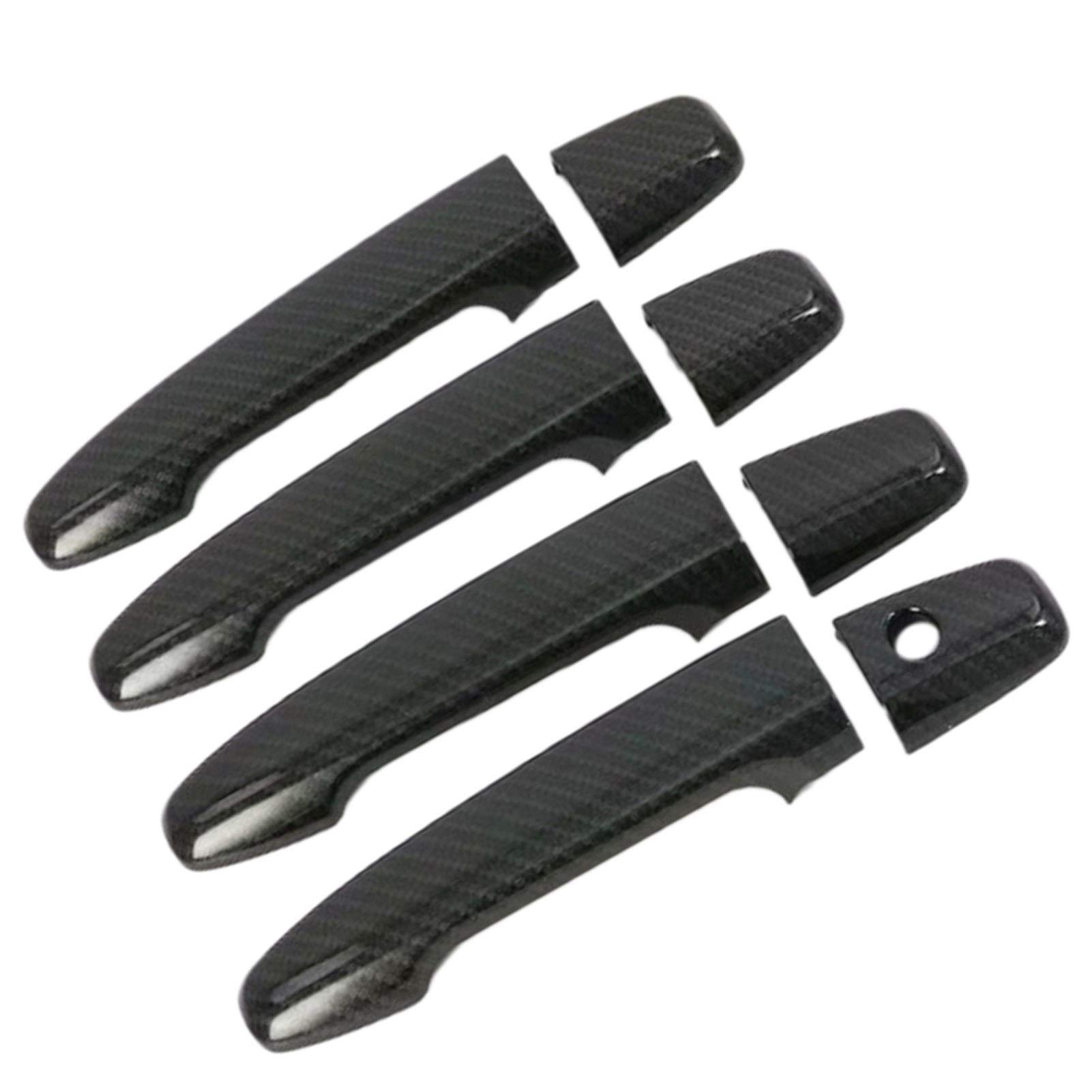 Clynex 4 Stück Türgriffabdeckung, Türgriff, dekorativer Aufkleber, for Outlander 2013 2014 2015 2016 2017 Abdeckung für Außentürgriffe Clynex 4 Stück Türgriffabdeckung, Türgriff, dekorativer Aufkleber, for Outlander 2013 2014 2015 2016 2017 Abdeckung für Außentürgriffe von Clynex
