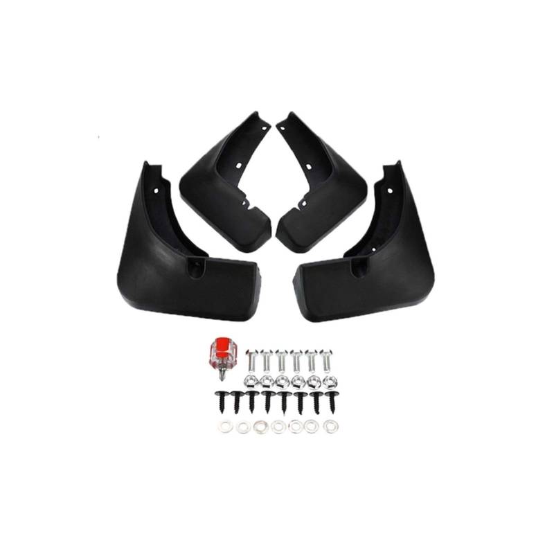 Clynex 4-teilige Auto-Schmutzfänger for vorne und hinten, for Geely, Atlas Emgrand X7 Sport 2016–2019, Spritzschutz, Proton X70 2017 2018 Auto-Schmutzfänger von Clynex