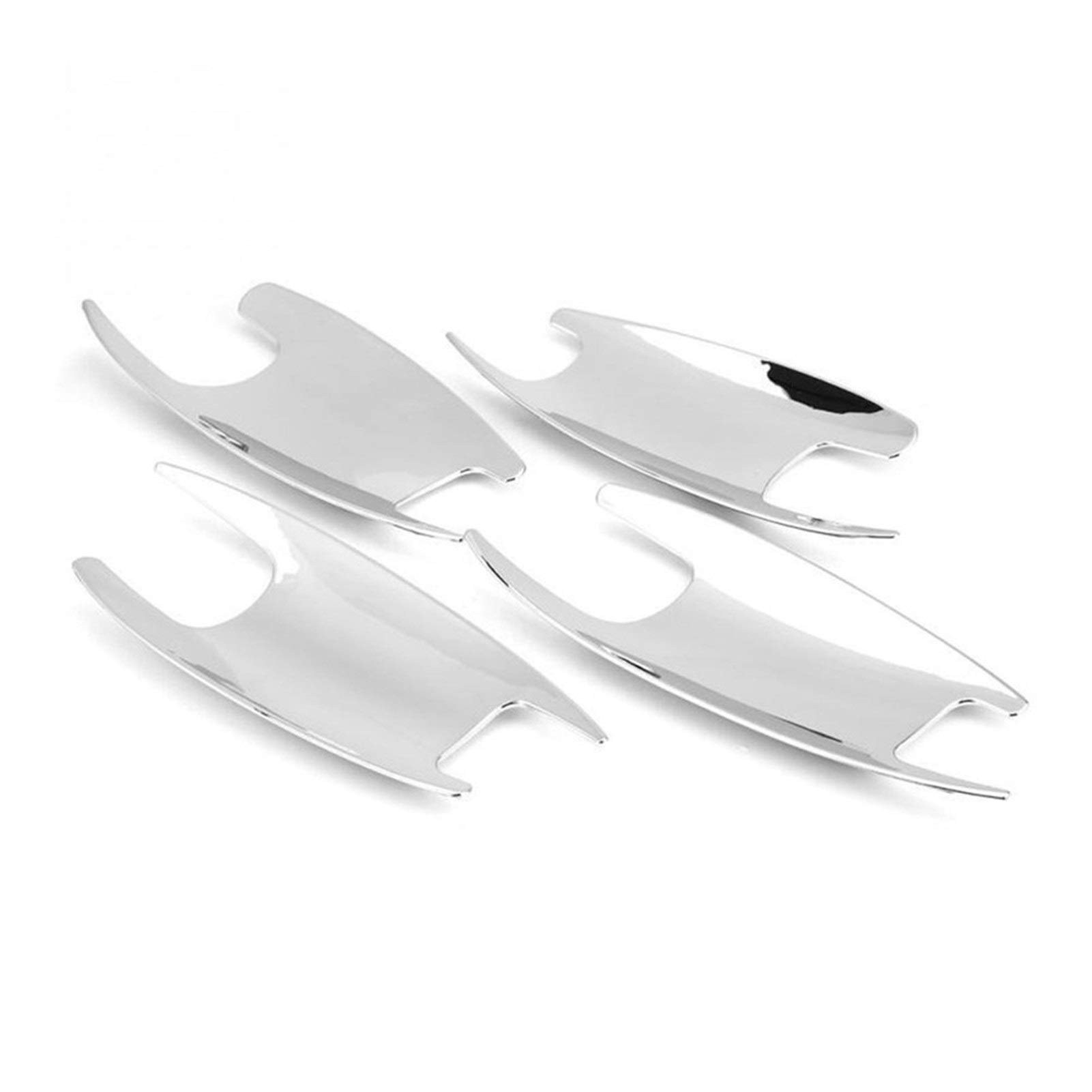 Clynex 4-teilige Autotürschalen-Abdeckungsverkleidung, for Mercedes-Benz, C-Klasse W205, GLC-Klasse X253, E-Klasse W213, Silber-Chrom-Schutz, Auto-Außentürgriff-Abdeckungsverkleidung Abdeckung für Auß Clynex 4-teilige Autotürschalen-Abdeckungsverkleidung, for Mercedes-Benz, C-Klasse W205, GLC-Klasse X253, E-Klasse W213, Silber-Chrom-Schutz, Auto-Außentürgriff-Abdeckungsverkleidung Abdeckung für Auß von Clynex