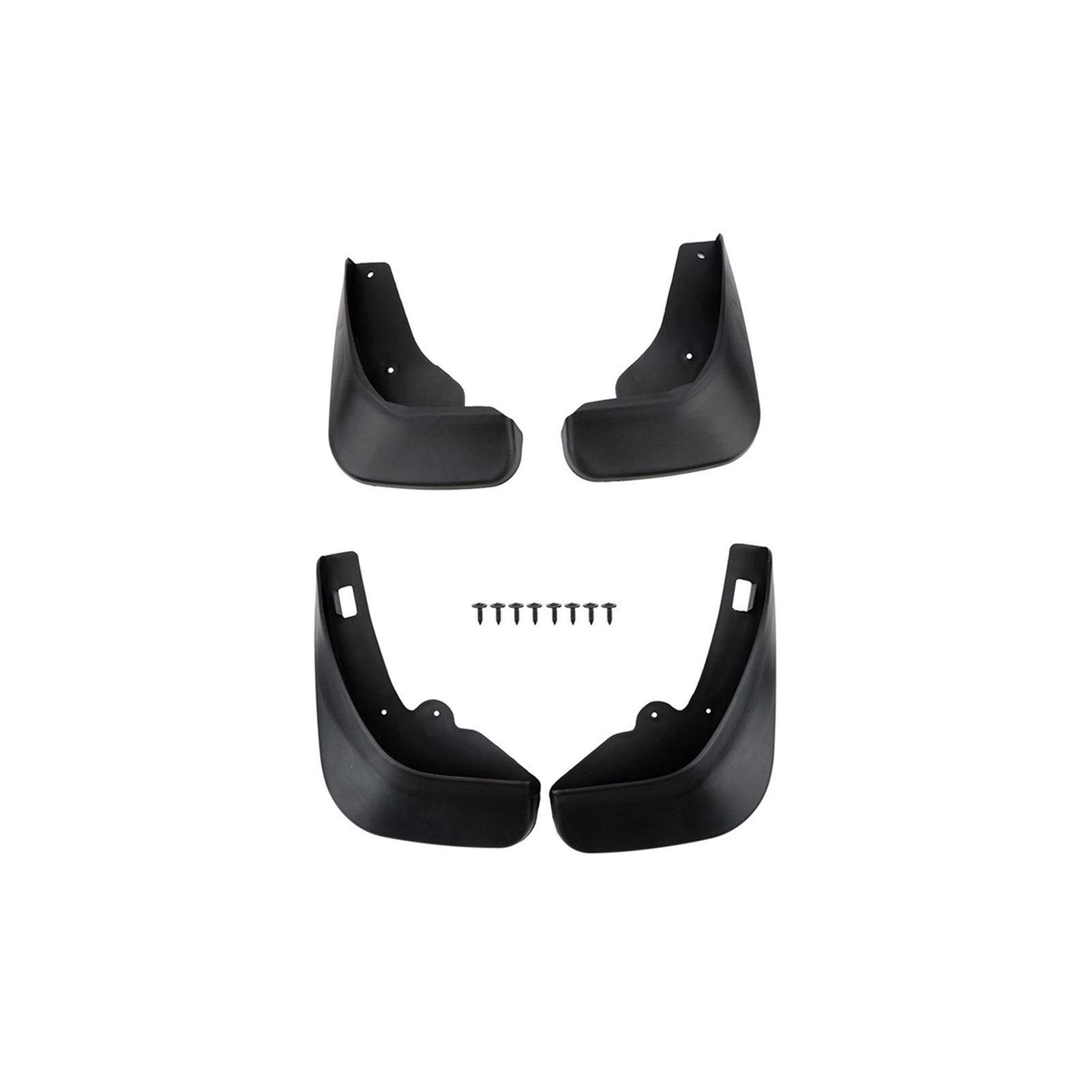 Clynex 4-teiliges Auto-Schmutzfängerset for vorne und hinten, Spritzschutz, Befestigungsschrauben, for Focus 2 MK2 MK2.5 Limousine 2005–2011 Auto-Schmutzfänger Clynex 4-teiliges Auto-Schmutzfängerset for vorne und hinten, Spritzschutz, Befestigungsschrauben, for Focus 2 MK2 MK2.5 Limousine 2005–2011 Auto-Schmutzfänger von Clynex