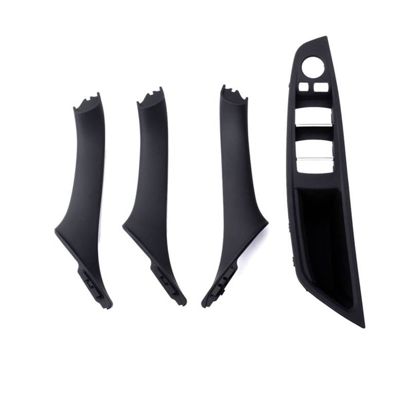 Clynex 4-teiliges Set, braun-beige, RHD, rechte Seite, Fahrerauto-Innentür-Armlehnen-Zuggriff, for, for 5er F10 F11 520i 523i 525i 528i 535i 2009-2016 Auto-Innentürgriff(RHD 4PCS Black) von Clynex