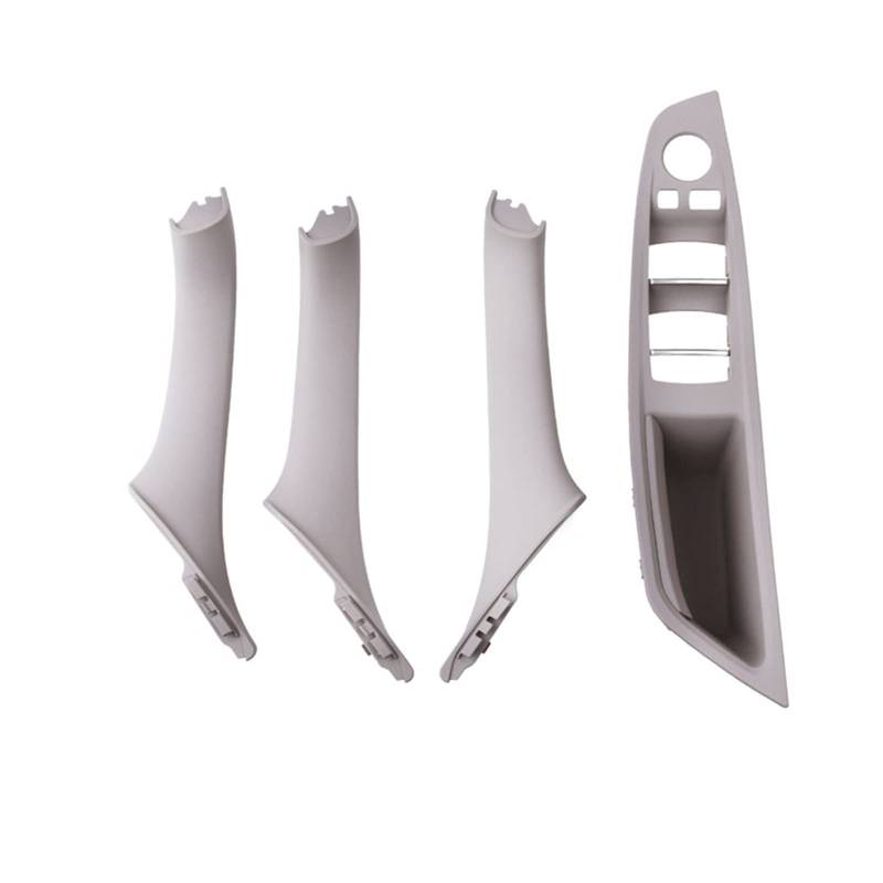 Clynex 4-teiliges Set, braun-beige, RHD, rechte Seite, Fahrerauto-Innentür-Armlehnen-Zuggriff, for, for 5er F10 F11 520i 523i 525i 528i 535i 2009-2016 Auto-Innentürgriff(RHD 4PCS Gray) von Clynex