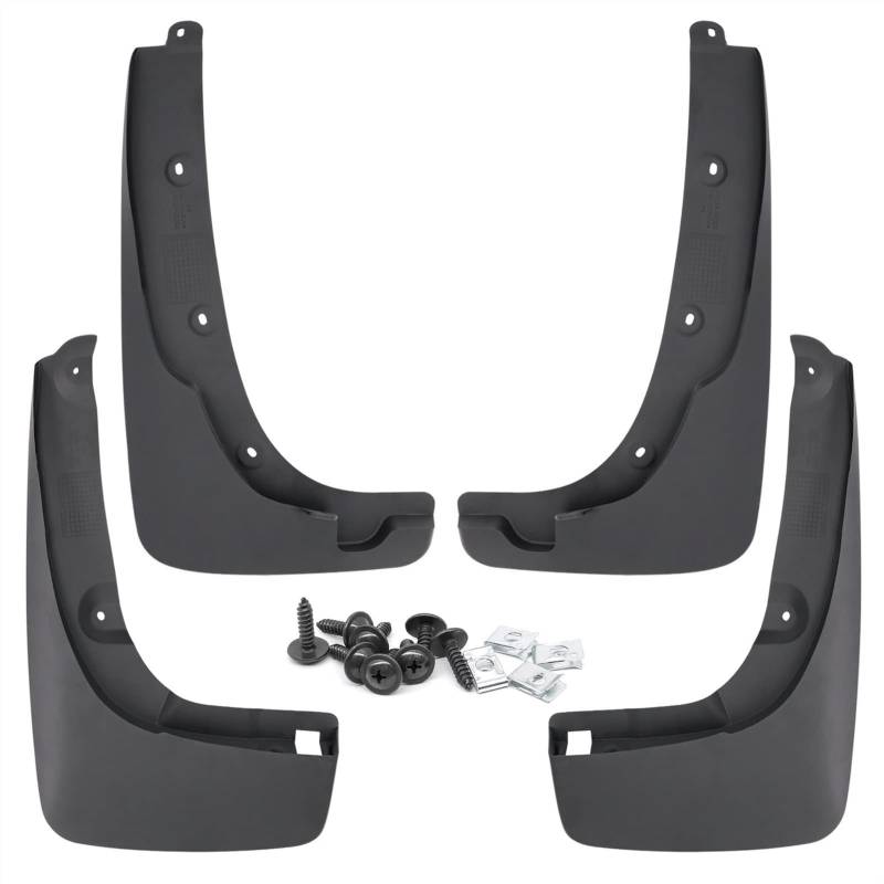Clynex 4-teiliges Set Auto-Schmutzfänger vorn hinten, Spritzschutz, Kotflügel, for Toyota, for RAV4, XA20 2. Generation 2001-2005, Schmutzfänger 2002 2003 2004 Auto-Schmutzfänger von Clynex