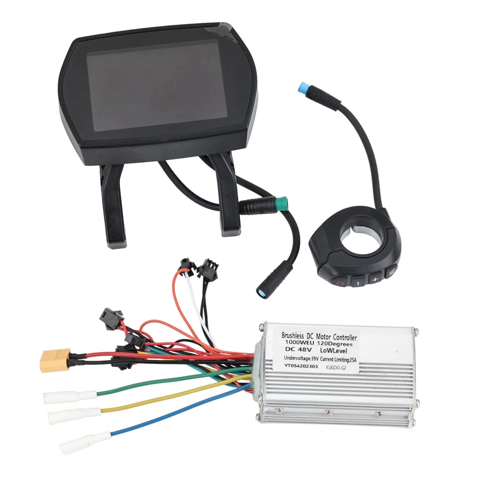 Clynex 48V bürstenloser Gleichstrommotor-Controller, for Kugoo, for G2 PRO Elektroroller, LCD-Display, Digitale Instrumente, Armaturenbrettteile Elektroroller-Display(1 Sets) von Clynex