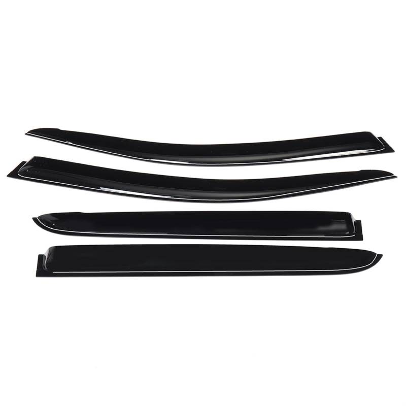 Clynex 4PCS Seitenfensterabweiser Sonnenregenabweiser Wetterschutz Autozubehör, for Hilux SR5 2015 2016 2017-2021 von Clynex