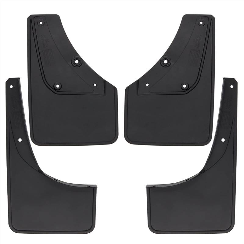 Clynex 4X Auto-Kotflügel, Schmutzfänger, Jimny Sierra JB64 JB74 2019 2020 2021, Spritzschutz, Kotflügel, Schmutzfänger vorn hinten, Auto-Styling Auto-Schmutzfänger(Black) von Clynex