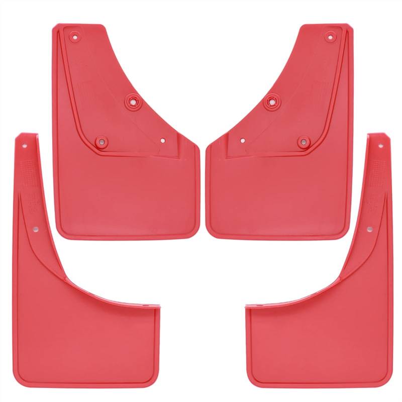 Clynex 4X Auto-Kotflügel, Schmutzfänger, Jimny Sierra JB64 JB74 2019 2020 2021, Spritzschutz, Kotflügel, Schmutzfänger vorn hinten, Auto-Styling Auto-Schmutzfänger(Red) von Clynex