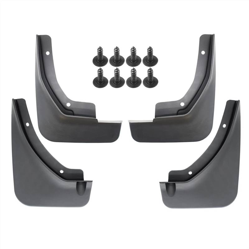 Clynex 4X Satz geformte Auto-Schmutzfänger-Spritzschutz, for Kia, Seltos SP2 2019 2020 2021 Schmutzfänger-Kotflügel Auto-Styling for Vorder- und Hinterräder Auto-Schmutzfänger von Clynex