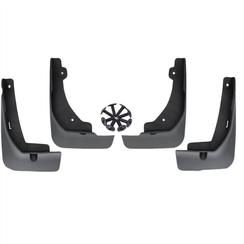 Clynex 4X Schmutzfänger Schmutzfänger Flaps Spritzschutz Kotflügel Kotflügel Vorne Hinten, for Toyota, for Corolla, Cross 2020 2021 Autozubehör Rad Auto-Schmutzfänger von Clynex