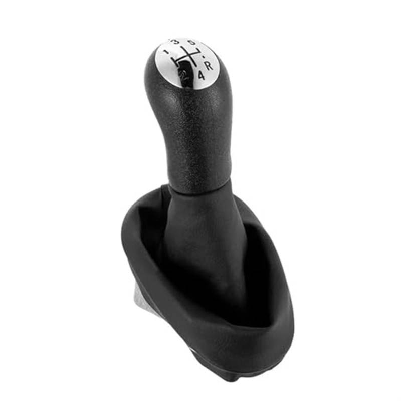 Clynex 5-Gang-Auto-Schaltknauf-Abdeckung, for Renault, Clio 2 II Clio 3 III Megane 2 II Scenic 2 II Kangoo mit Hebelmanschette Auto-Schaltknauf von Clynex