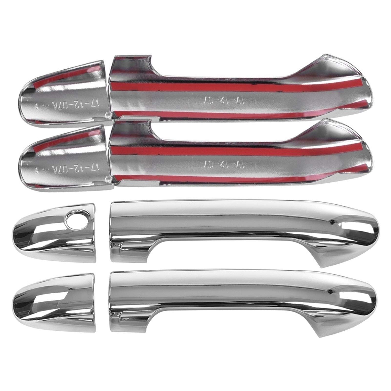 Clynex 8 Stück ABS-Silber-Auto-Galvanik-Außentürgriff-Abdeckungsverkleidung, for Mercedes-Benz, Vito W447 2014–2017. Auto-Styling Abdeckung für Außentürgriffe Clynex 8 Stück ABS-Silber-Auto-Galvanik-Außentürgriff-Abdeckungsverkleidung, for Mercedes-Benz, Vito W447 2014–2017. Auto-Styling Abdeckung für Außentürgriffe von Clynex
