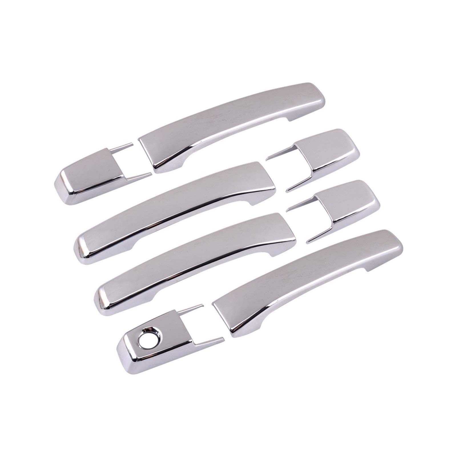 Clynex 8 Stück äußere Seitentürgriff-Abdeckkappenverkleidung ABS, for Mitsubishi, Pajero Shogun V80 2007 2008 2009 2010 2011 2012 2013 2014 2015 2016 2017 2018 2019 Abdeckung für Außentürgriffe Clynex 8 Stück äußere Seitentürgriff-Abdeckkappenverkleidung ABS, for Mitsubishi, Pajero Shogun V80 2007 2008 2009 2010 2011 2012 2013 2014 2015 2016 2017 2018 2019 Abdeckung für Außentürgriffe von Clynex