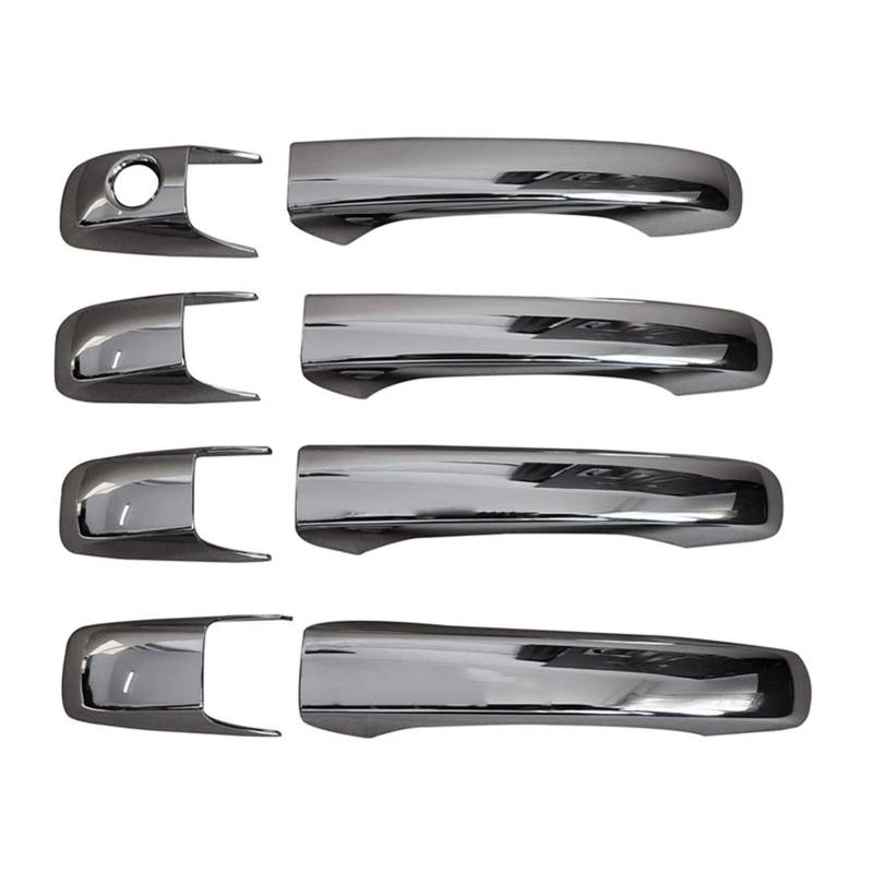Clynex 8-teiliges Chrom-Türgriff-Abdeckungs-Set, for Jeep, Patriot 2007–2016 Abdeckung für Außentürgriffe von Clynex