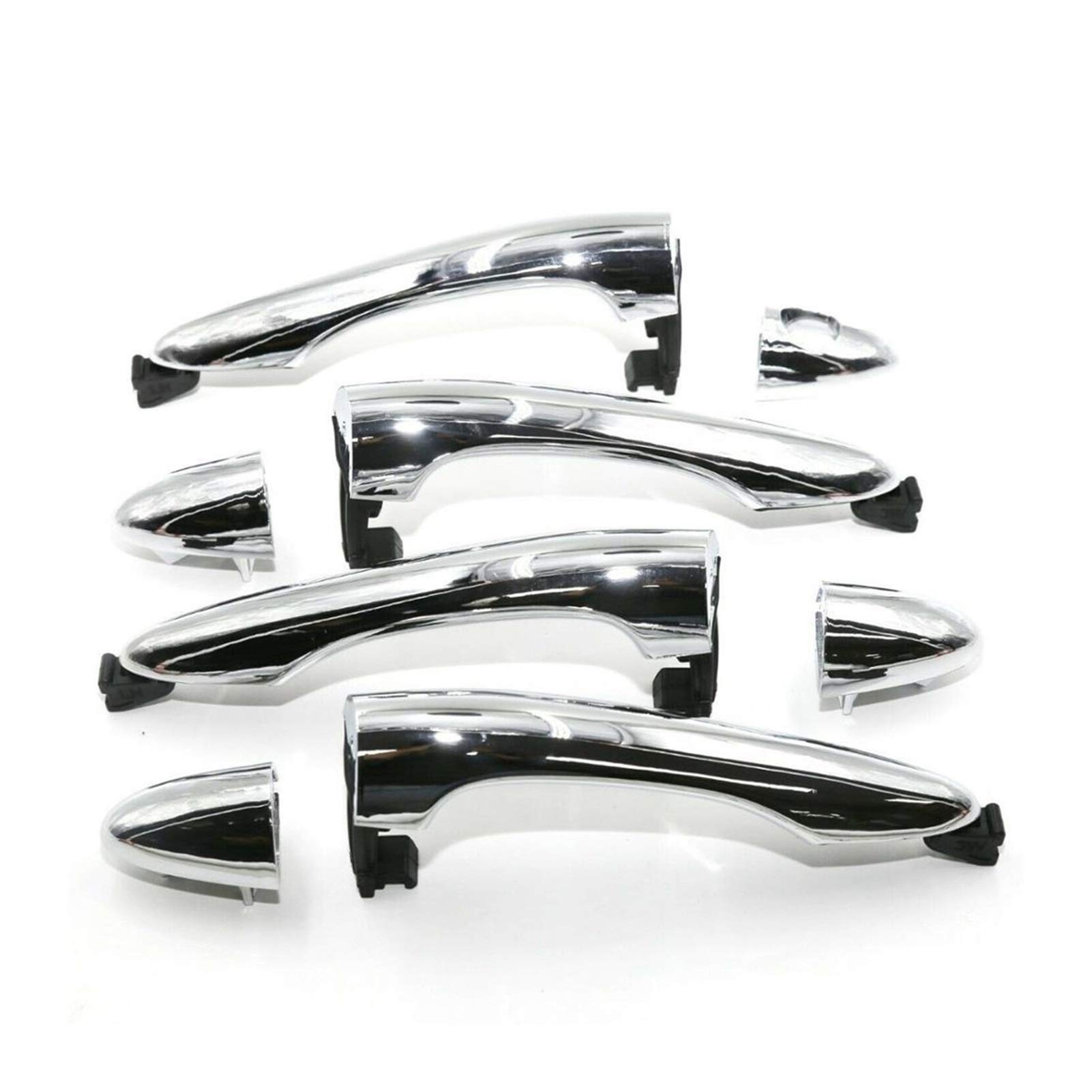 Clynex 826513W010 826613W010 826523W010 826623W030 826523W030 Chrom-Türgriff vorne hinten außen, for Kia, Sportage 2011–2016 Abdeckung für Außentürgriffe(1 Set of 4pcs) von Clynex