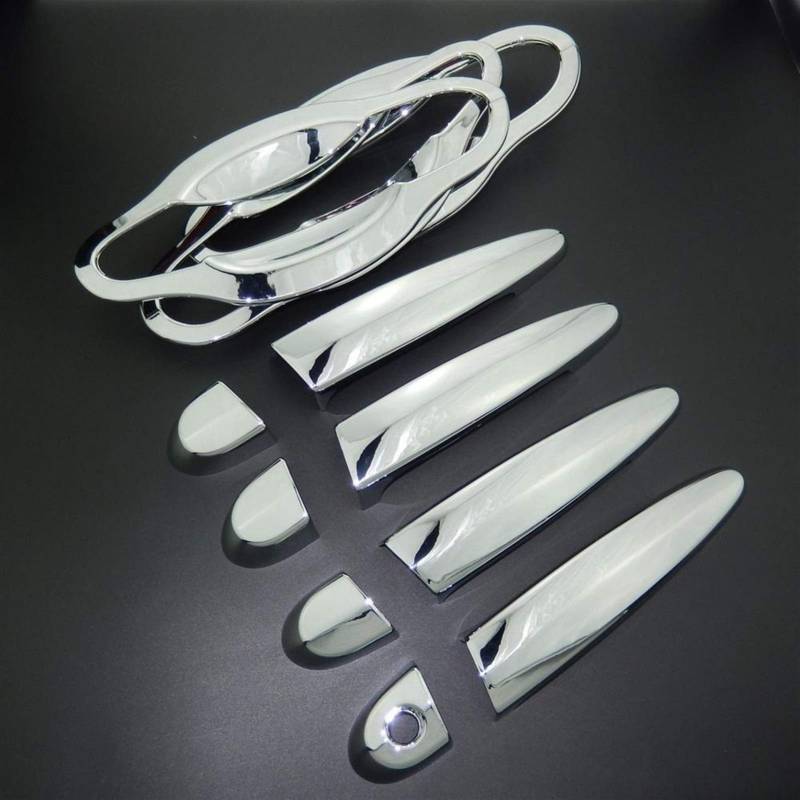 Clynex ABS Chrom Autotürgriffabdeckungen Zierleisten &, for, X1 E84 2009–2015, Türschüssel-Cup-Abdeckung, Auto-Styling 2010 2011 2012 2013 2014 Abdeckung für Außentürgriffe(Complete Set) von Clynex