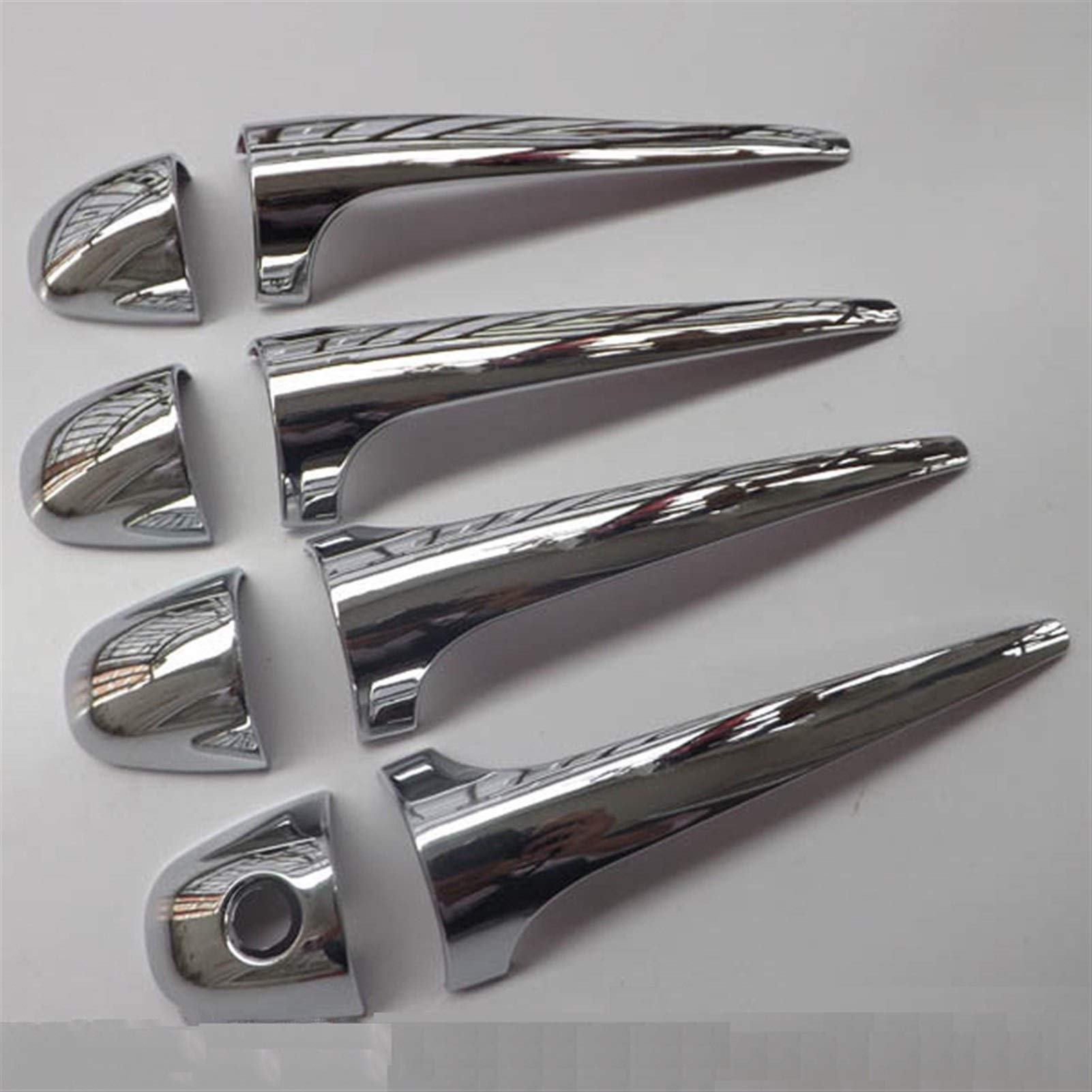 Clynex ABS-Chrom-Türgriffabdeckung, for Toyota, for RAV4, Rav 4 Xa40 2018–2013, Teile-Zubehör Abdeckung für Außentürgriffe(Bb) von Clynex