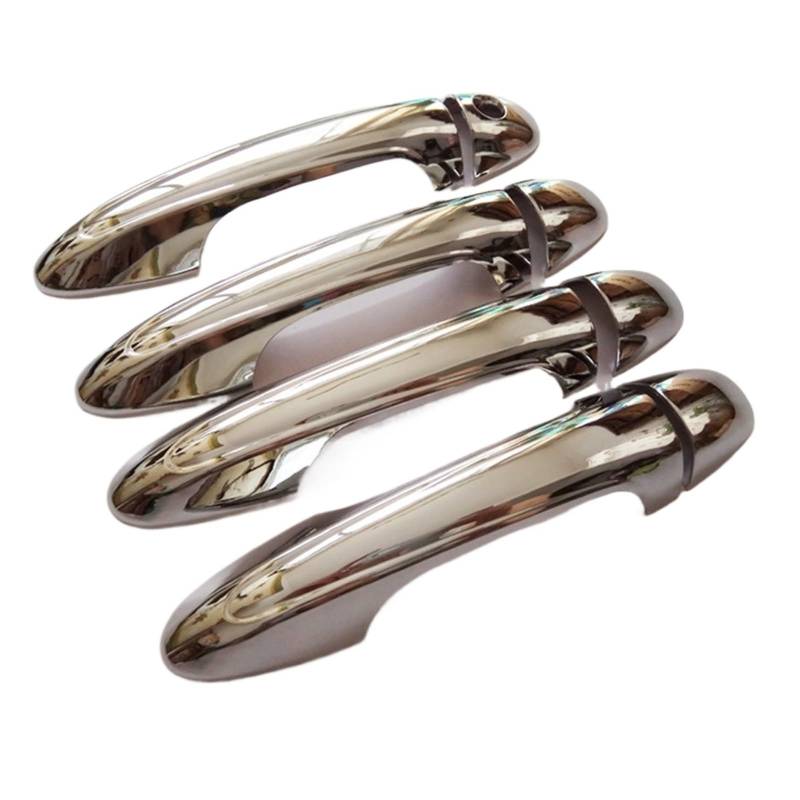 Clynex ABS-Chrom-Türgriffabdeckung, for Toyota, for RAV4, Rav 4 Xa40 2018–2013, Teile-Zubehör Abdeckung für Außentürgriffe(Qb) von Clynex