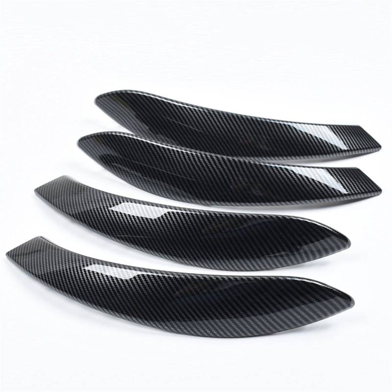 Clynex Äußere Abdeckung for den inneren Türgriff, for, for 3er 4er F30 F80 F31 F32 F33 F34 F35 F36 F82 F83 2013-2018 Auto-Innentürgriff(Carbonfiber 4pcs Set) von Clynex