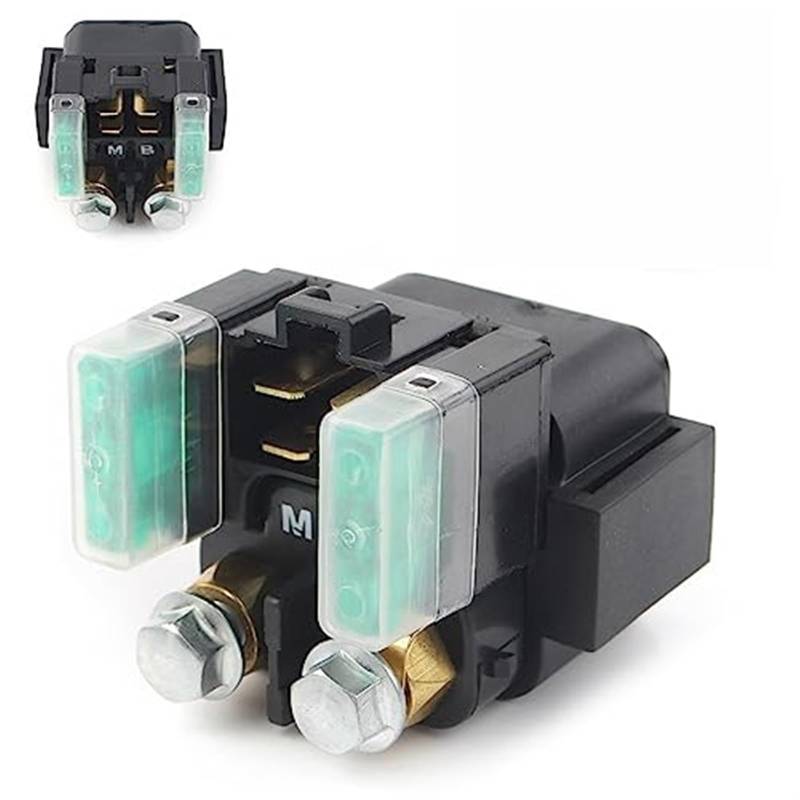 Clynex Anlasserrelais-Magnetventil, for YZF-R1 R6 FZ1 FZ6R FZ8 FJR1300 XT600/660 VX600 V-MAX XVS1100 V-Star Motorrad 4YR819400000 4YR819400200 Relais von Clynex