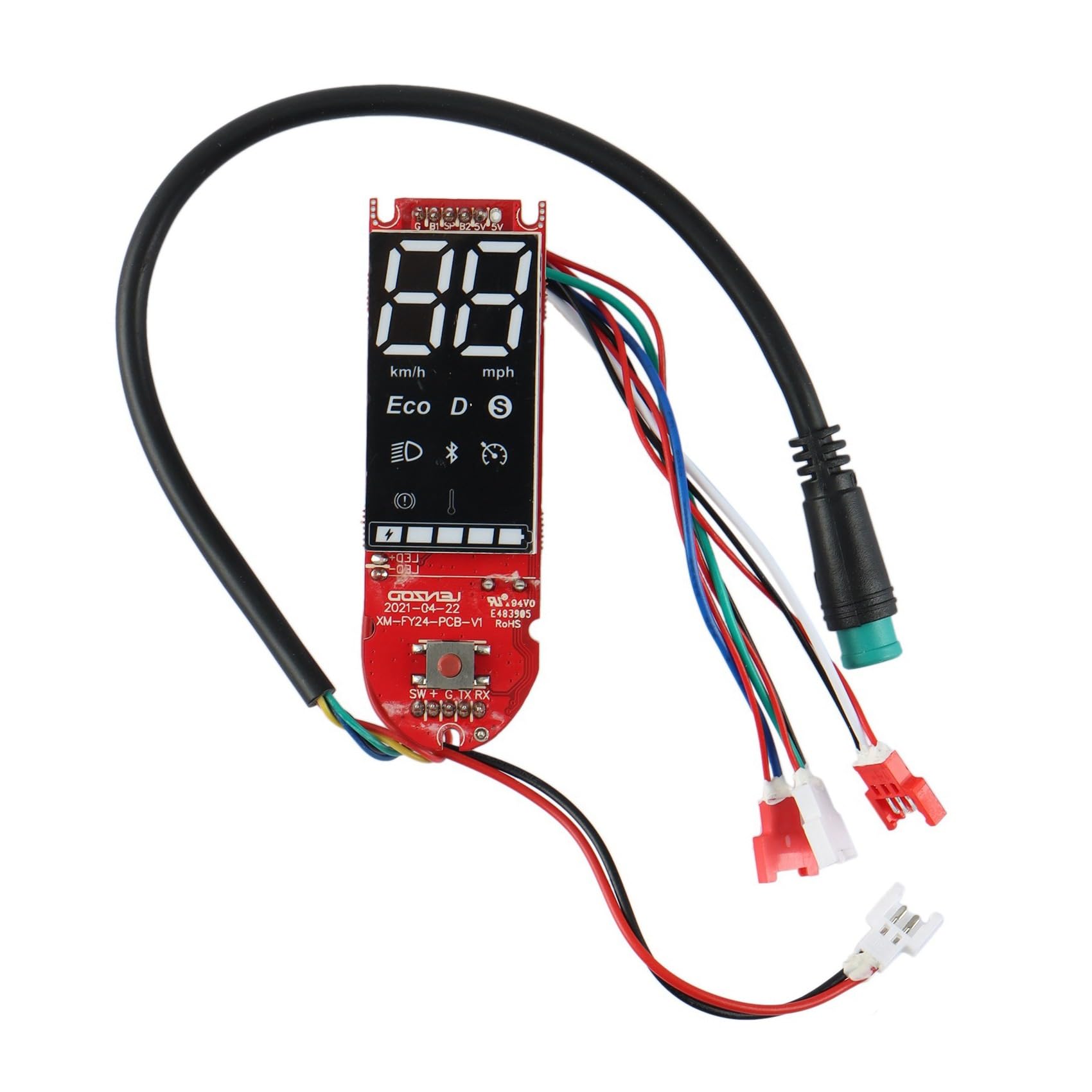Clynex Armaturenbrett-Anzeige, Bluetooth-Leiterplatte, for OEM, M365 Pro Elektroroller, 36 V, LEZOD-Leiterplatten-Bildschirmteile Elektroroller-Display Clynex Armaturenbrett-Anzeige, Bluetooth-Leiterplatte, for OEM, M365 Pro Elektroroller, 36 V, LEZOD-Leiterplatten-Bildschirmteile Elektroroller-Display von Clynex