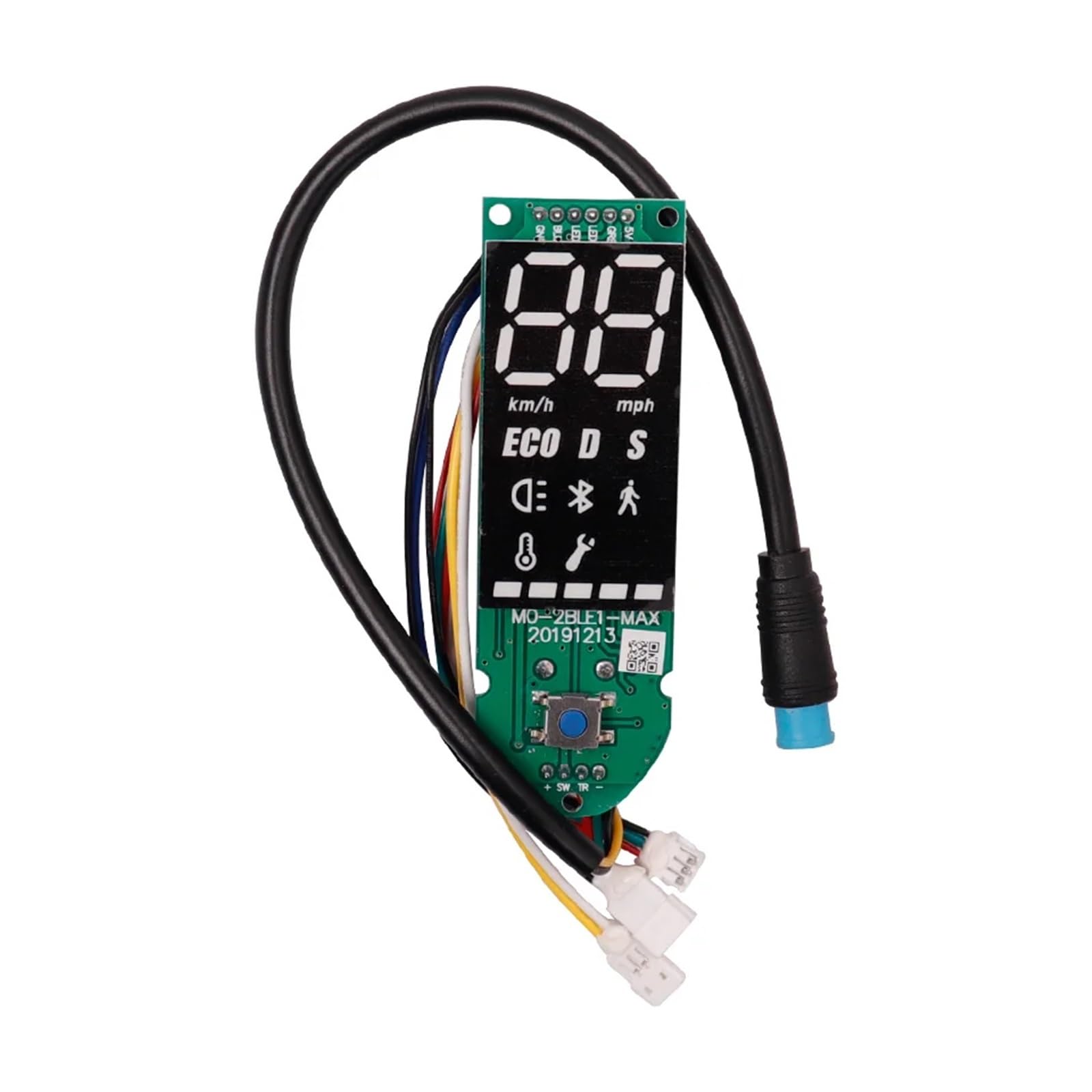 Clynex Armaturenbrett-Leiterplatte, for Segway, for Ninebot, for MAX G30 Elektroroller mit wasserdichtem Silikonschutz for den Armaturenbrett-Bildschirm Elektroroller-Display Clynex Armaturenbrett-Leiterplatte, for Segway, for Ninebot, for MAX G30 Elektroroller mit wasserdichtem Silikonschutz for den Armaturenbrett-Bildschirm Elektroroller-Display von Clynex