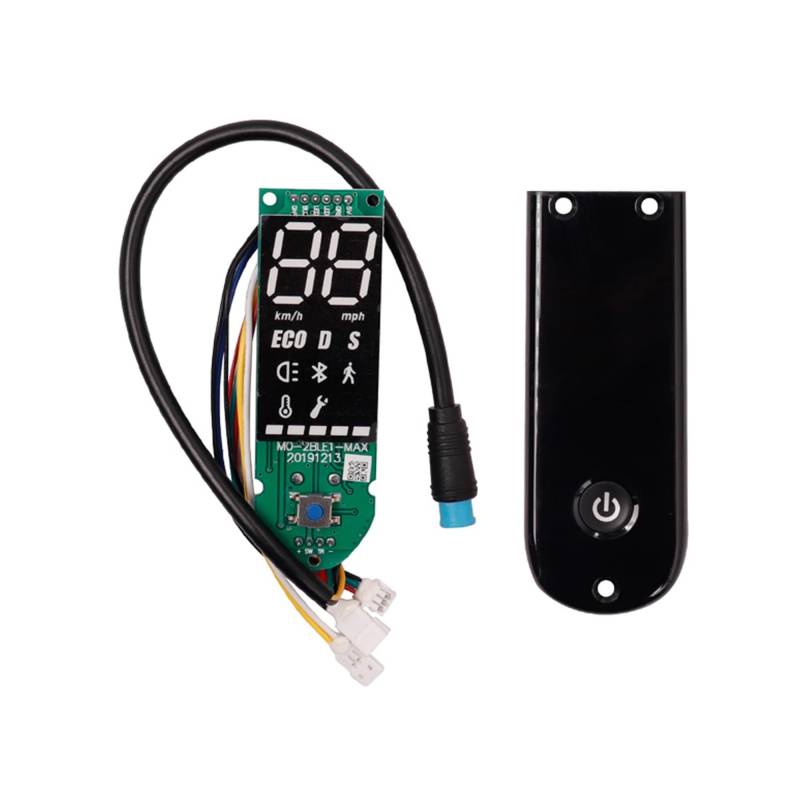 Clynex Armaturenbrett-Leiterplatte for Elektroroller, for Segway, for Ninebot, for MAX G30 Zubehör BT-Leiterplatten-Display mit Bildschirmabdeckung Elektroroller-Display(Dashboard with Cover) von Clynex