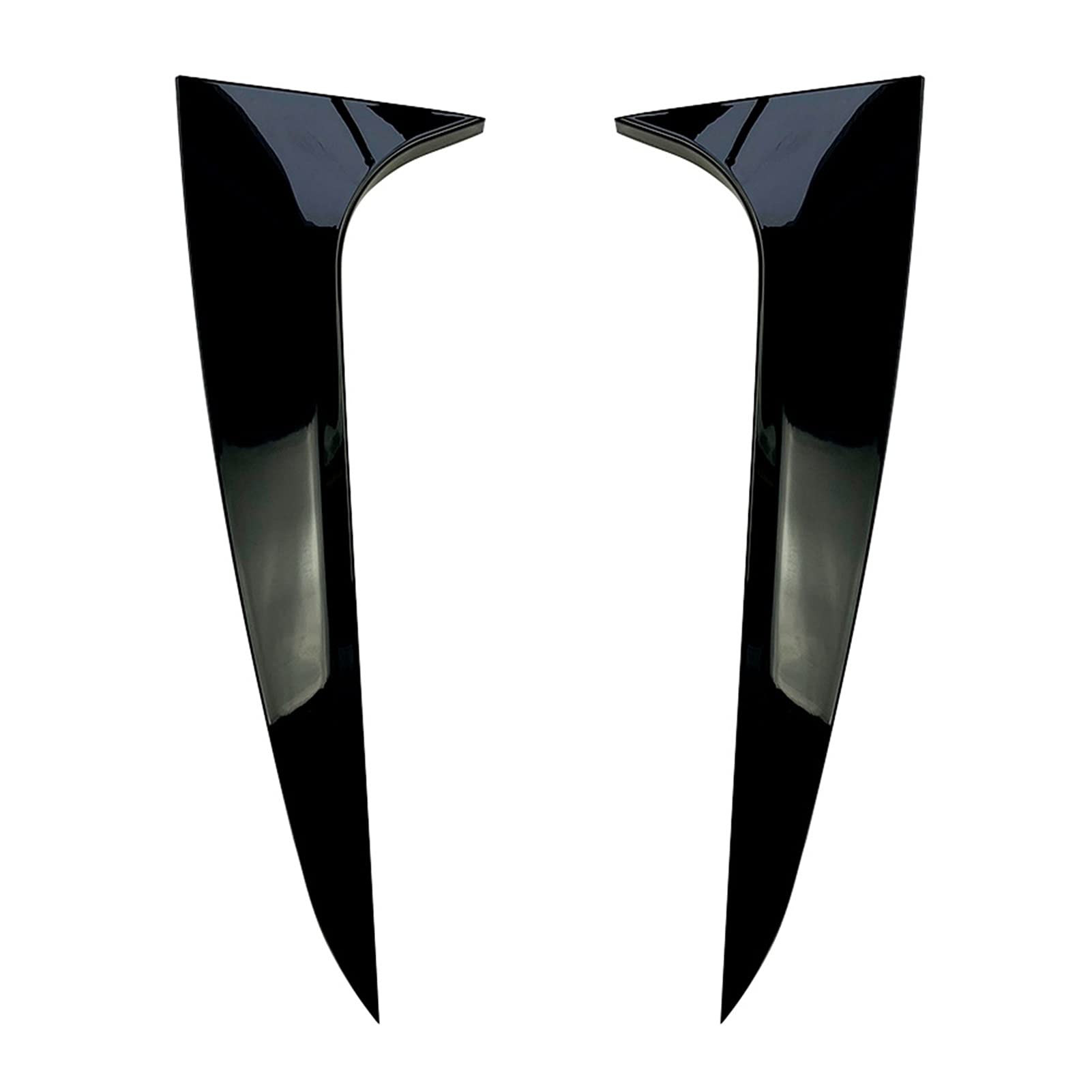 Clynex Aufkleber for Heckspoiler, Seitenflügel, Dachspoiler, Dekoration, leuchtendes Schwarz, for Autoteile X4 G02 2019–2020 von Clynex