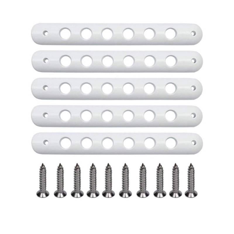 Clynex Auto-Außentürgriff-Abdeckungsverkleidung, for Jeep, Wrangler JK 2007–2016, Vordertür, Aluminium-Haltegriff-Abdeckung, Türgriff-Einsatz Abdeckung für Außentürgriffe(5X White) von Clynex
