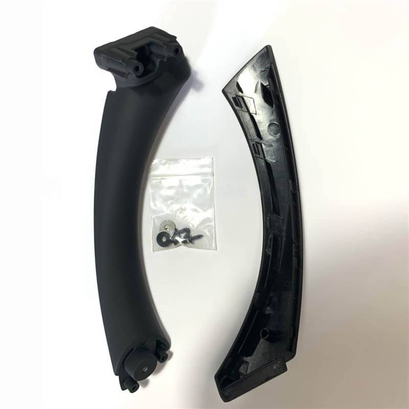 Clynex Auto-Innengriff-Innentür-Armlehnenverkleidung, Zugverkleidungsabdeckung, for, for 3er E90 E91 328 330 335, grau beige schwarz Links rechts Auto-Innentürgriff(Black) von Clynex
