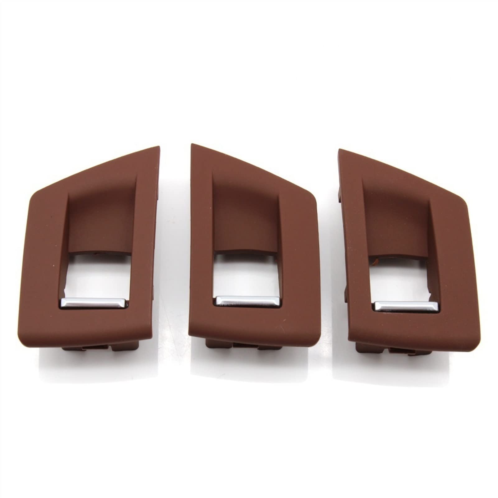 Clynex Auto-Innenraum-Beifahrertür-Fensterheberschalter-Panel-Abdeckung, for, for 5er F10 F11 F18 520i 523i 525i 528i 535i Auto-Innentürgriff(LHD Red Brown) von Clynex
