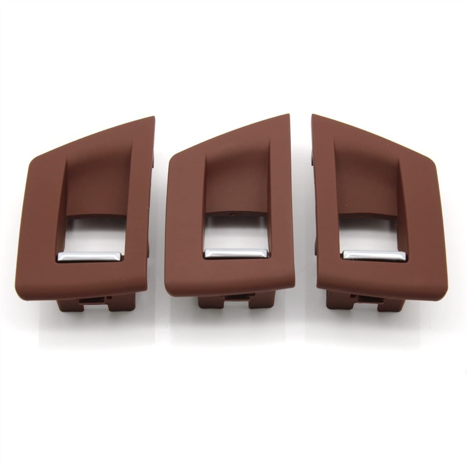 Clynex Auto-Innenraum-Beifahrertür-Fensterheberschalter-Panel-Abdeckung, for, for 5er F10 F11 F18 520i 523i 525i 528i 535i Auto-Innentürgriff(RHD Red Brown) von Clynex
