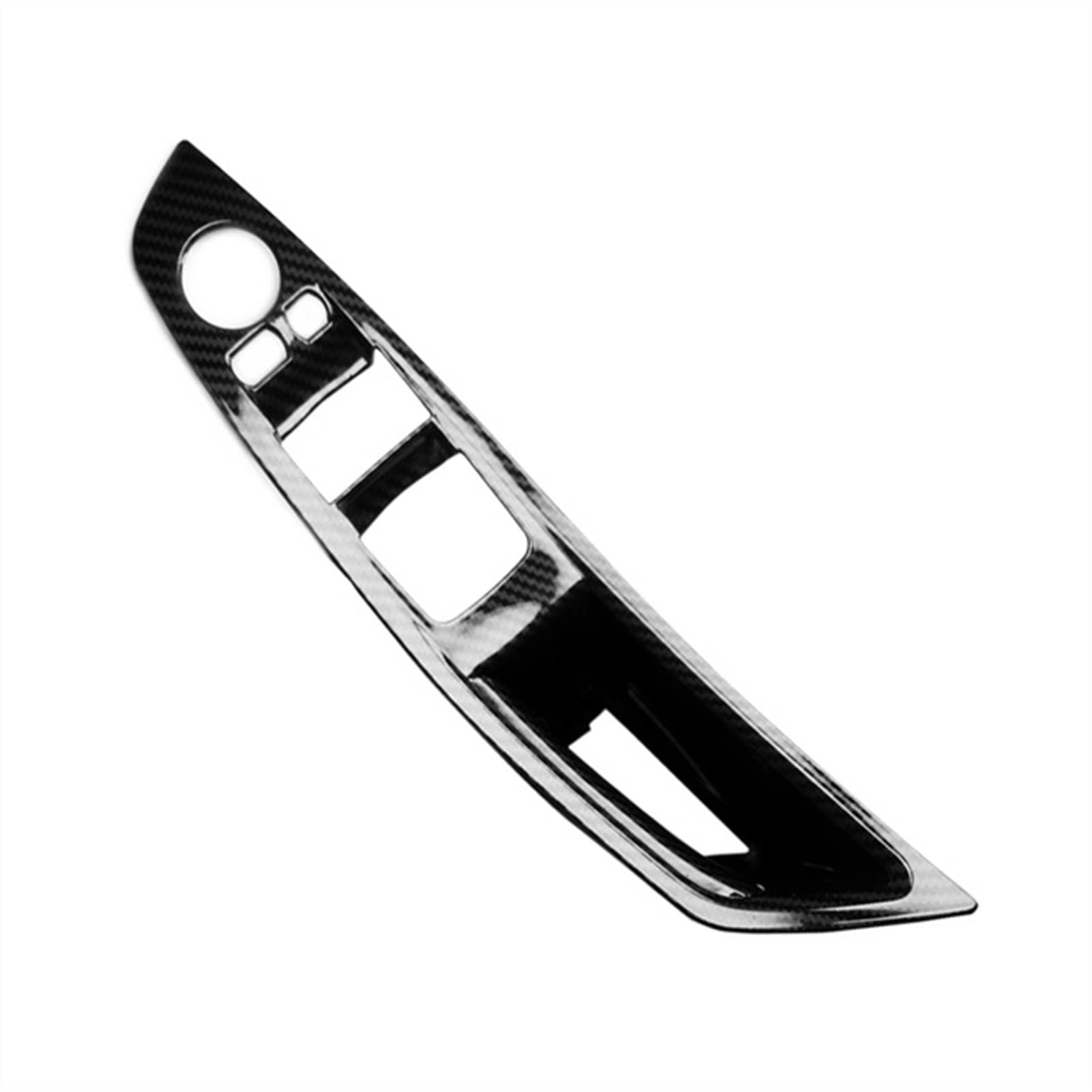 Clynex Auto-Innenraum-Kohlenstofffaser-Textur, Schwarze Türzuggriff-Schutzabdeckungsverkleidung, for, for 5er F10 F18 2011–2017 Auto-Innentürgriff(Carbon Driver RHD) von Clynex